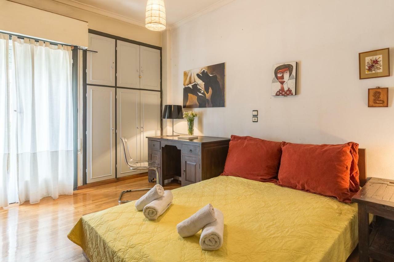 Art Deco Spacious Appartment Close To Centre Athen Exterior foto