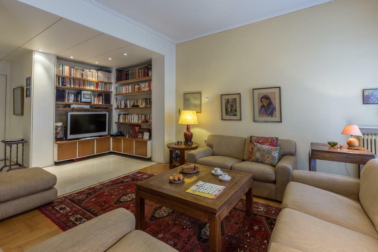 Art Deco Spacious Appartment Close To Centre Athen Exterior foto