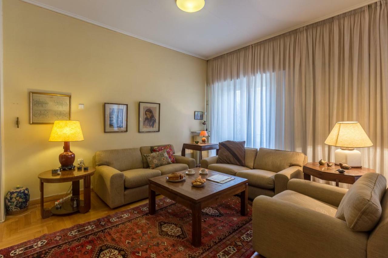 Art Deco Spacious Appartment Close To Centre Athen Exterior foto