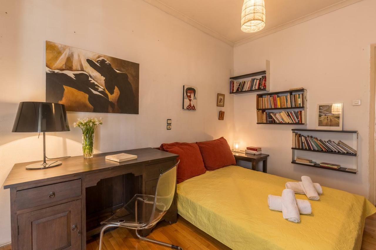 Art Deco Spacious Appartment Close To Centre Athen Exterior foto
